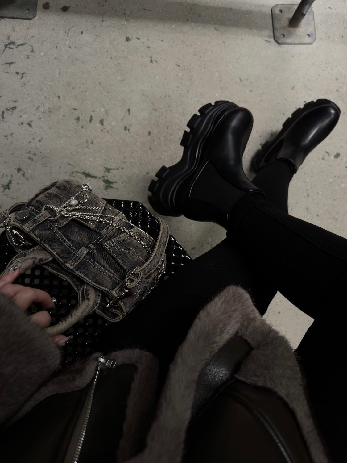 Double ソール サイドゴアBoots