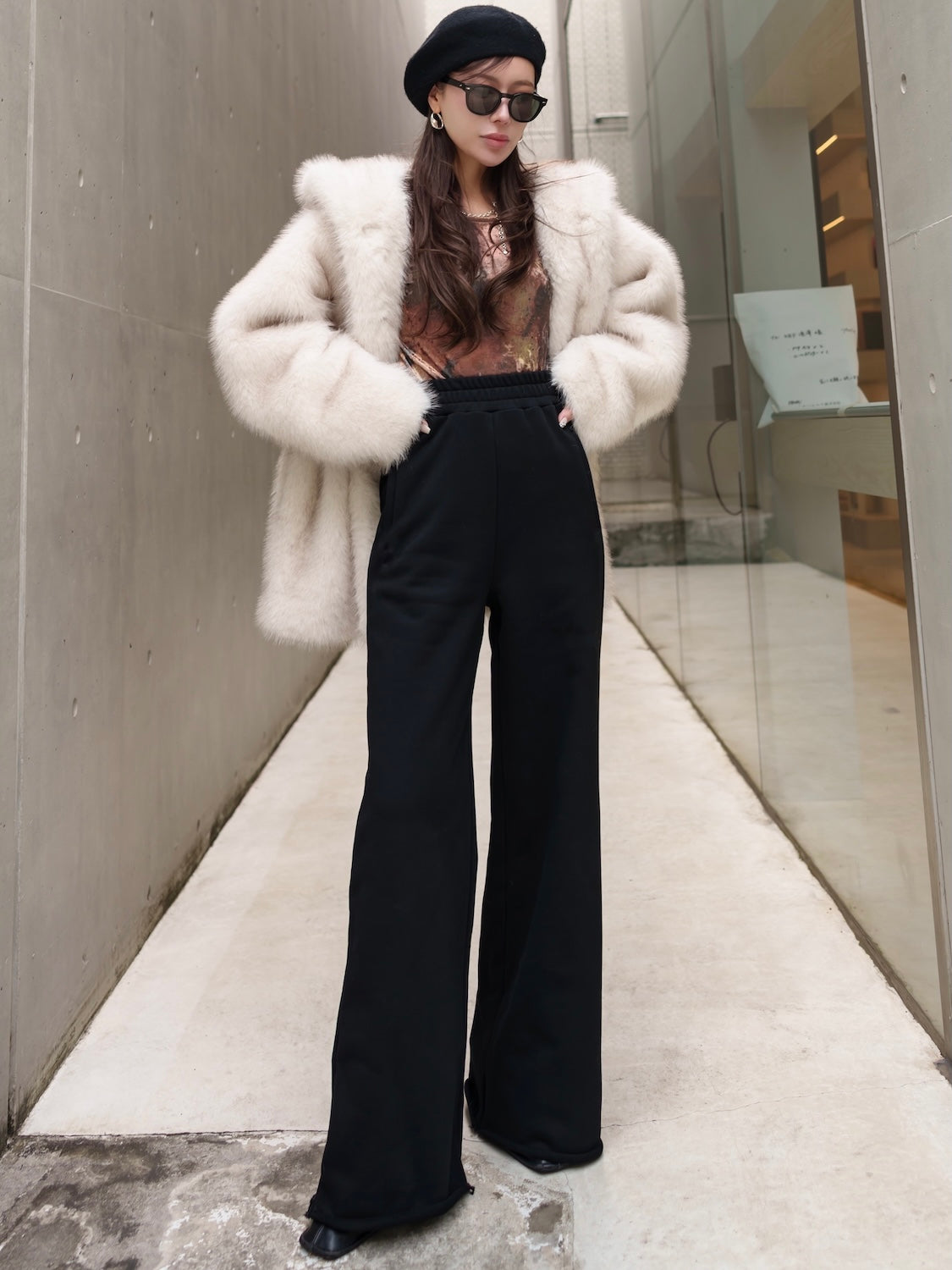 Crash velour ロングスリーブ