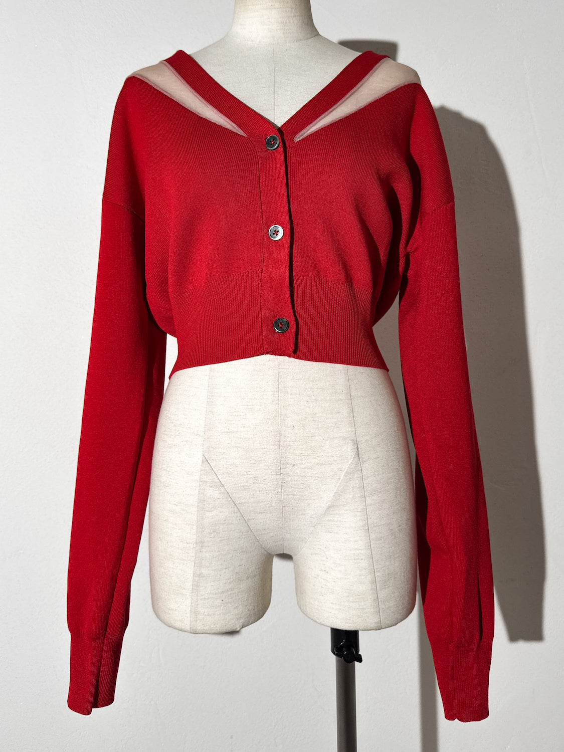 シアー Switch KNIT カーデトップス