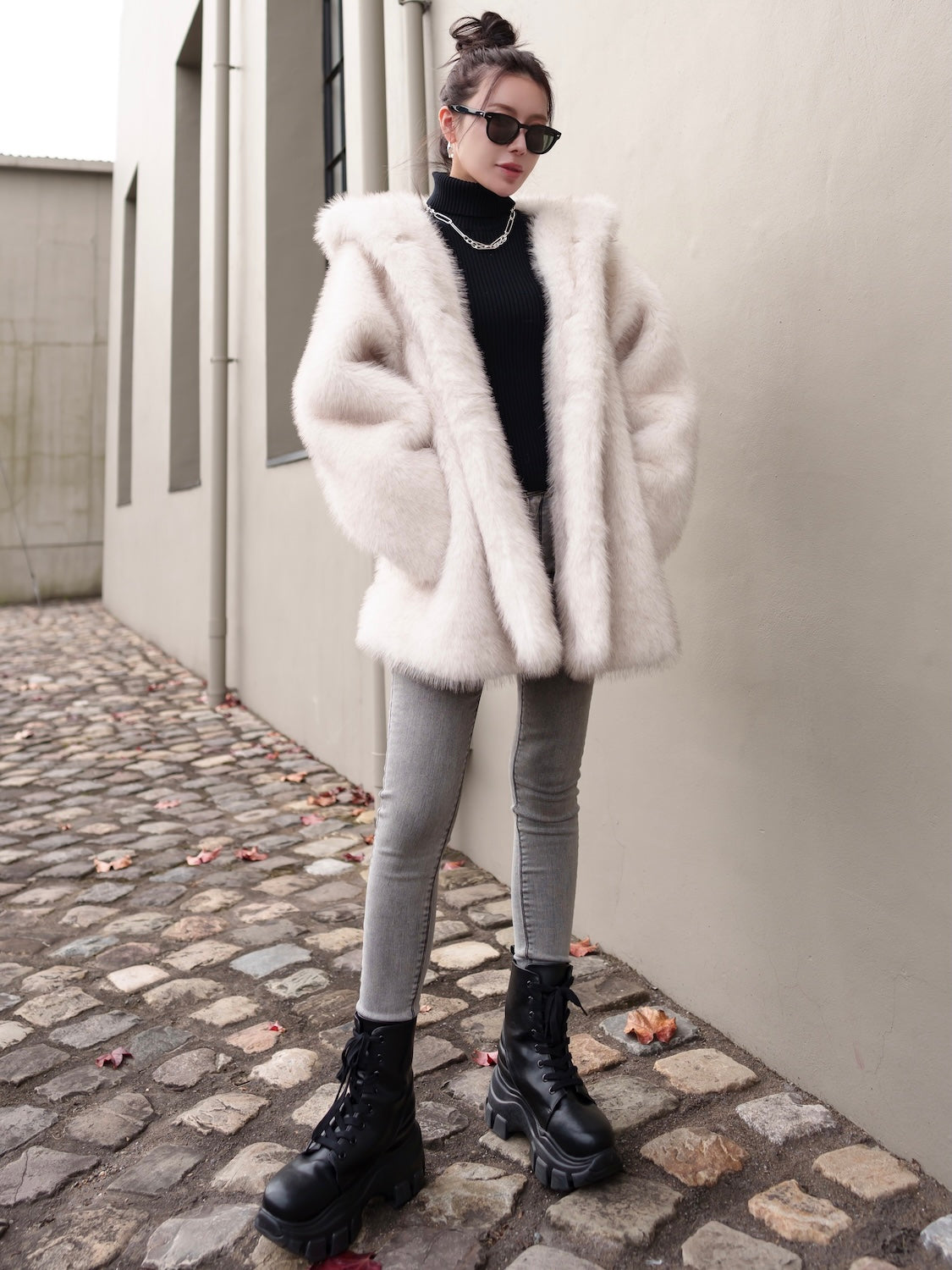 Stretch Gray Skinny