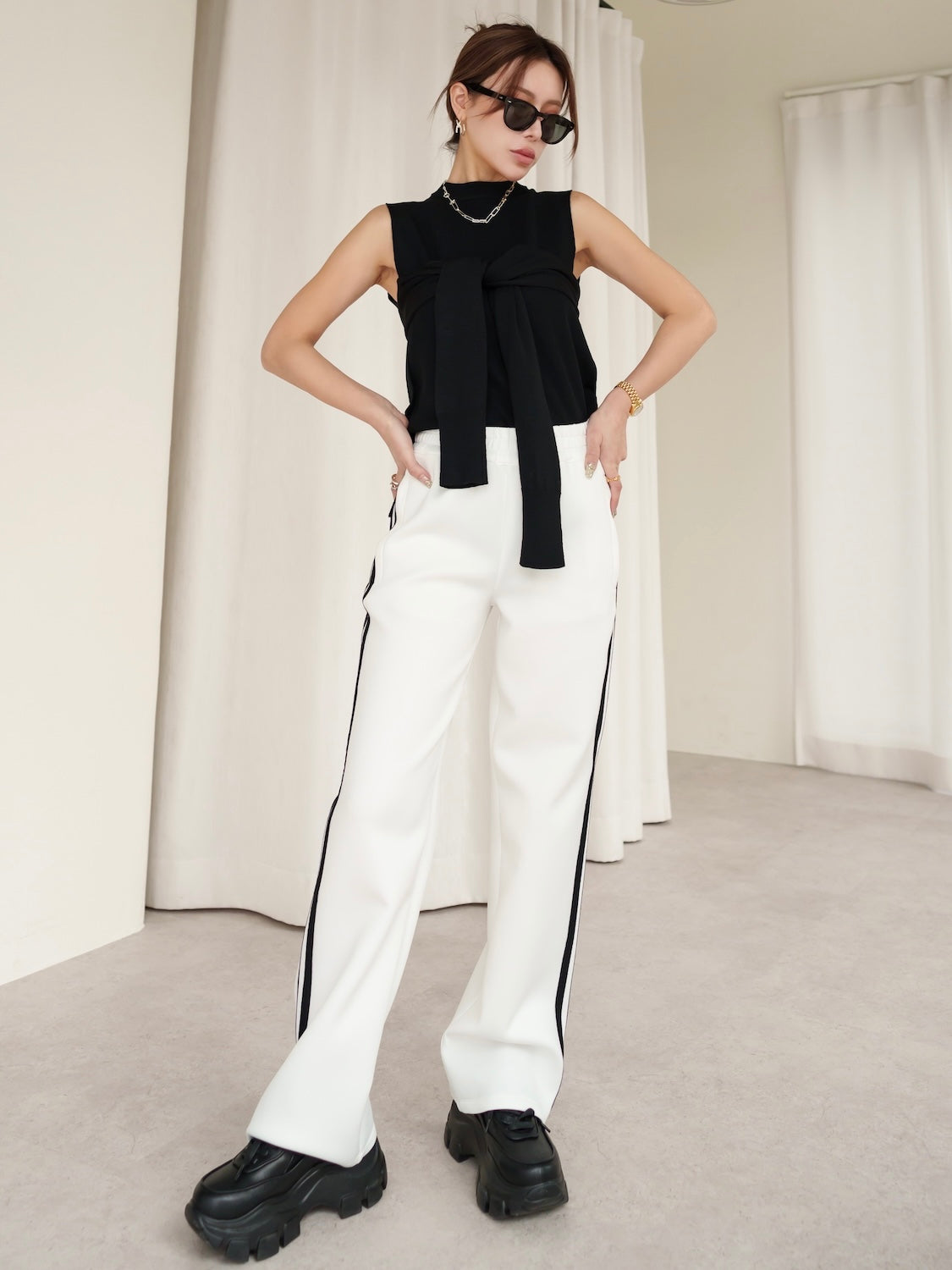 Sideline Straight Jersey-pants