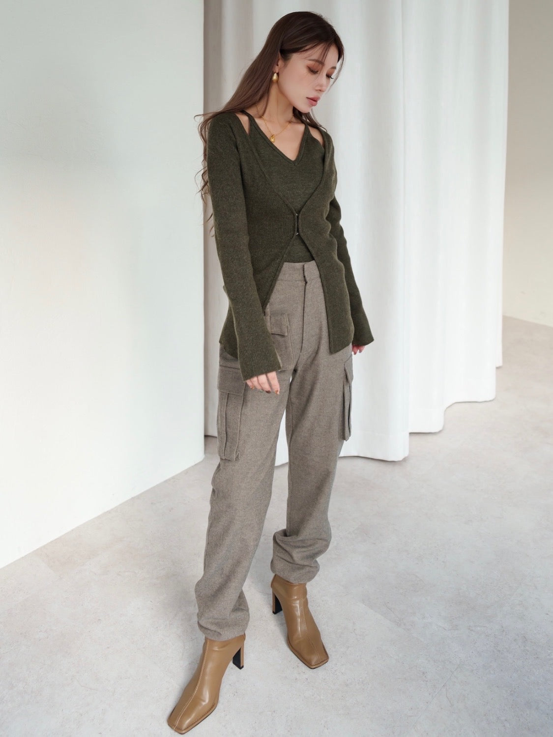 Wool Cargo Pants