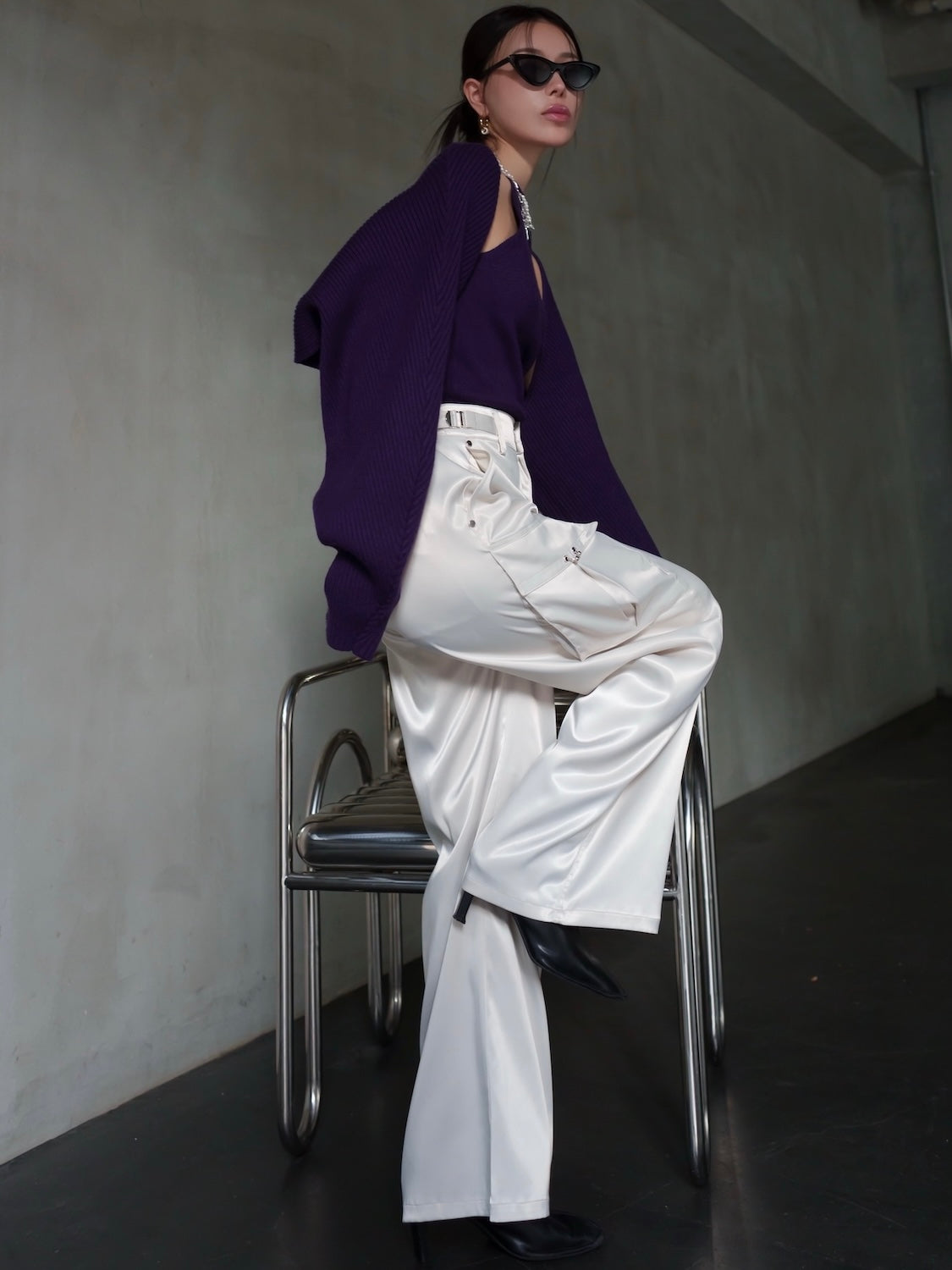 Bolero ドッキング ニット トップス