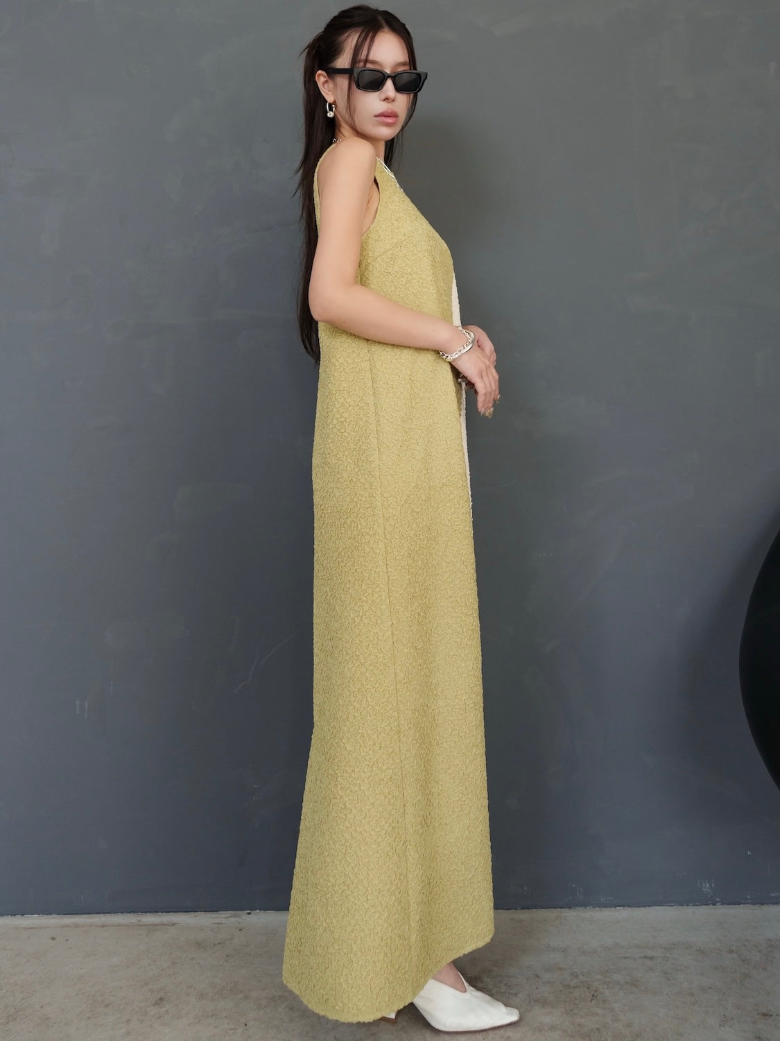 Wave バイカラー ワンピース