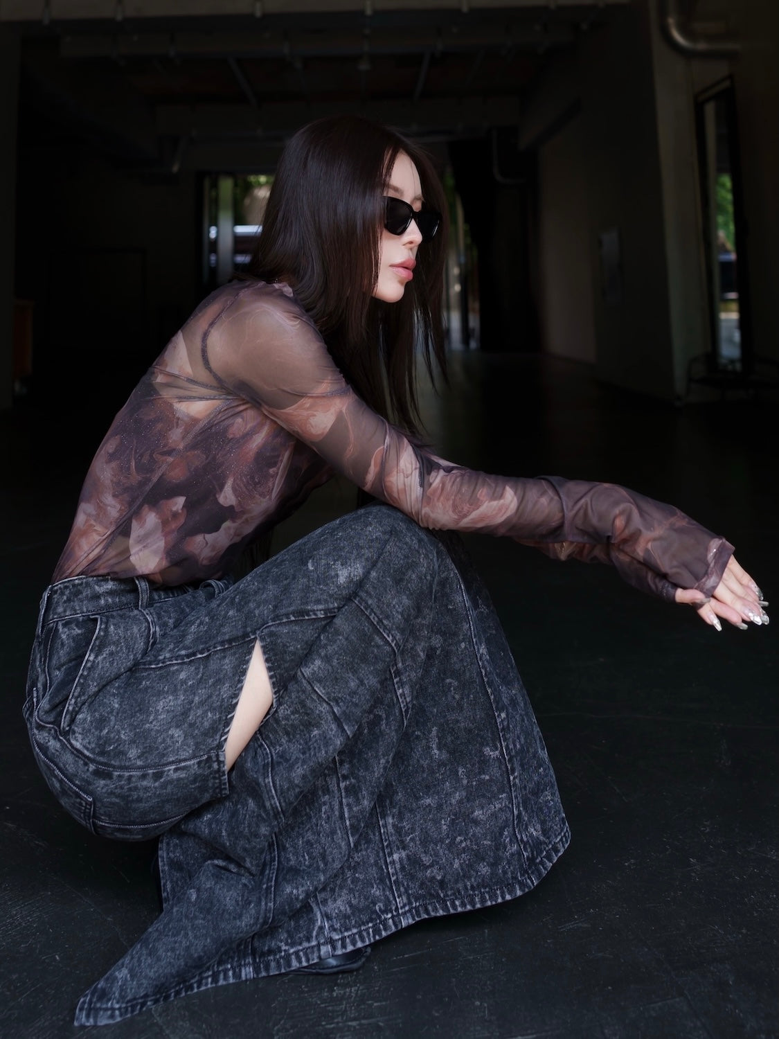 アートデザイン Sheer トップス