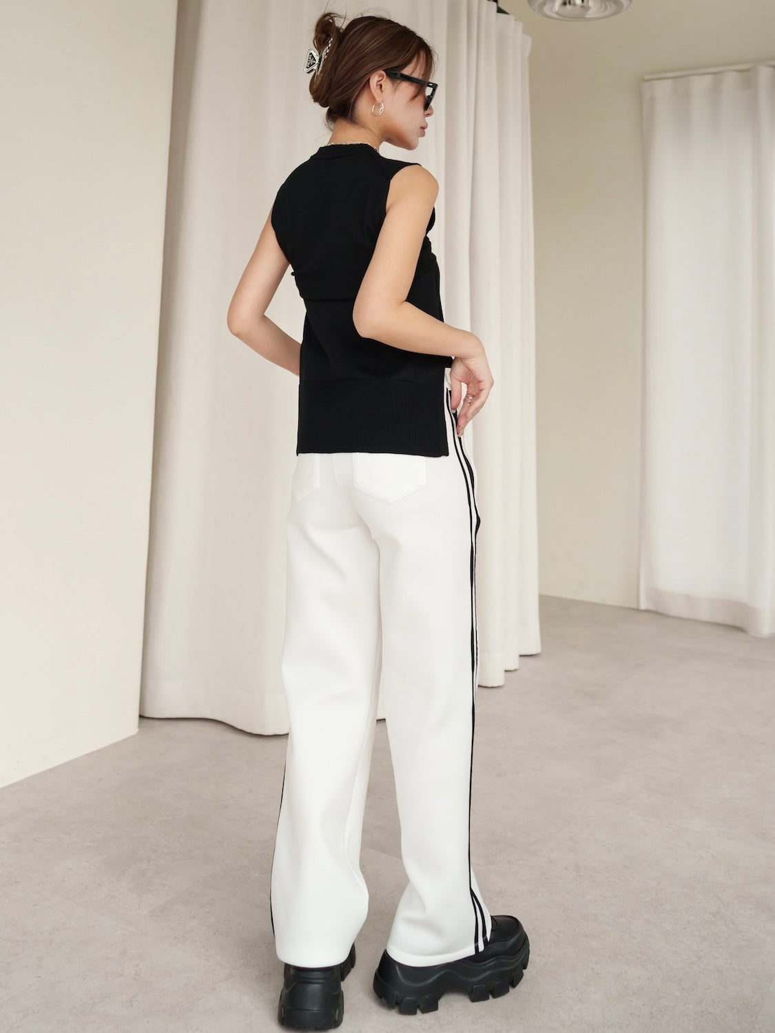Sideline Straight Jersey-pants