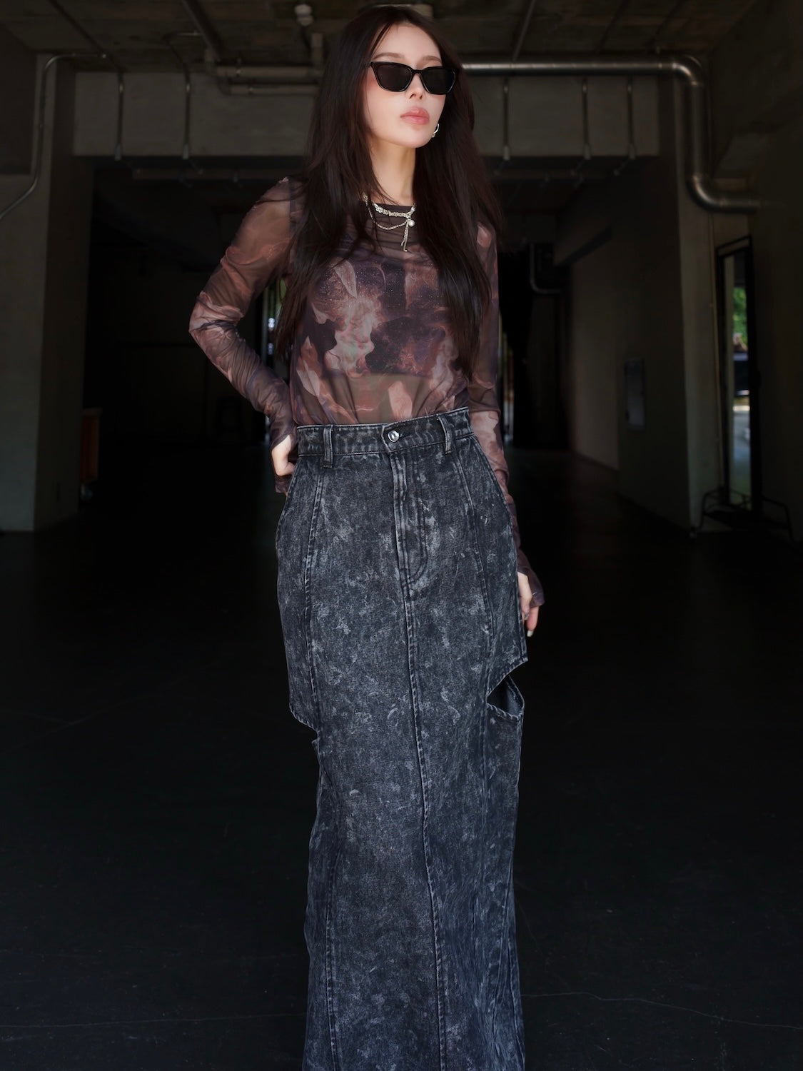 アートデザイン Sheer トップス