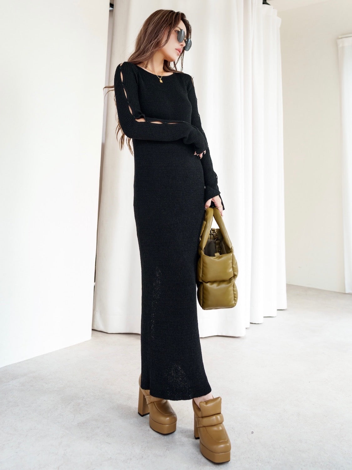 Padded High-heel Loafers