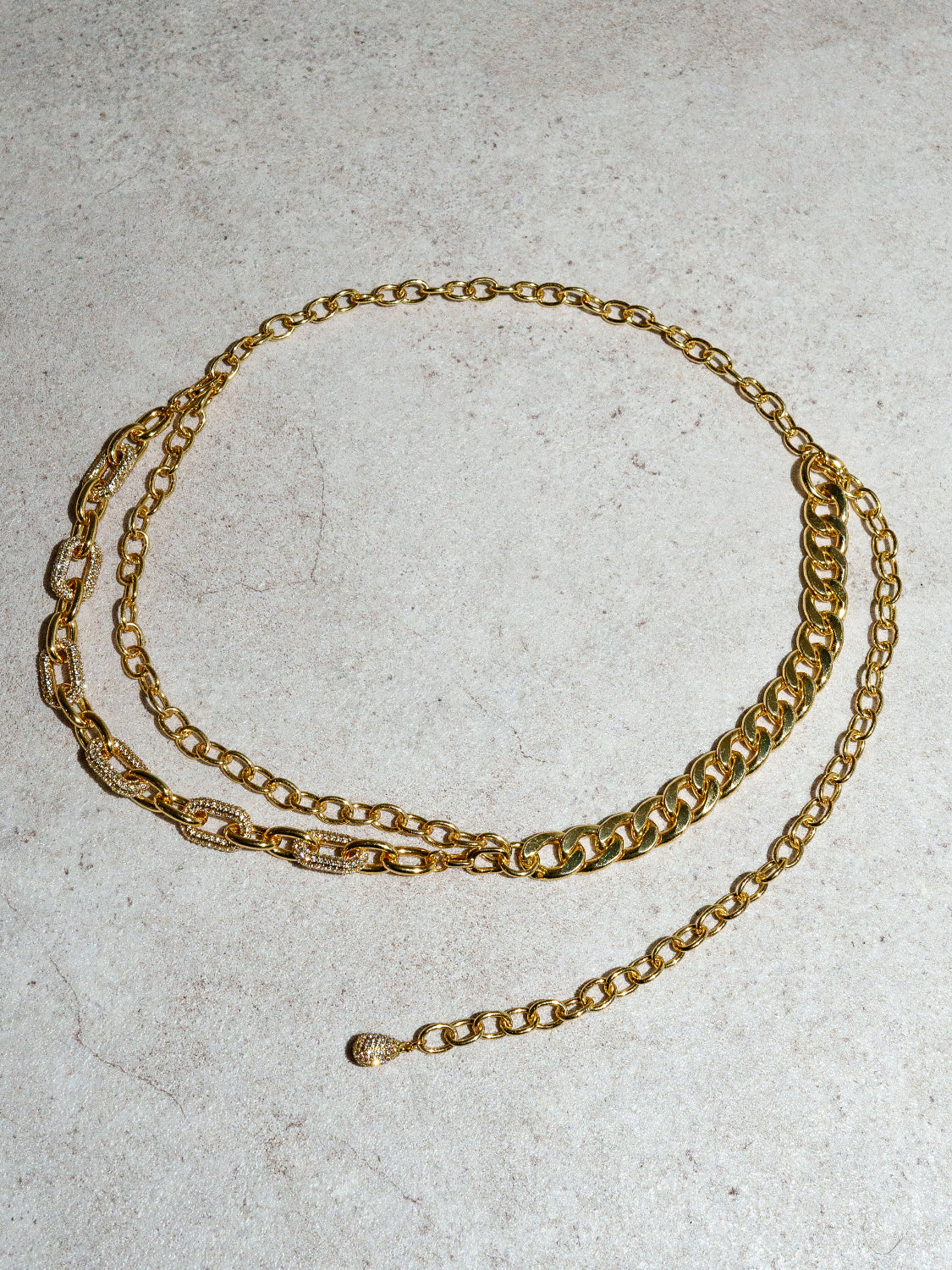 Oval Multi Link チェーンベルト