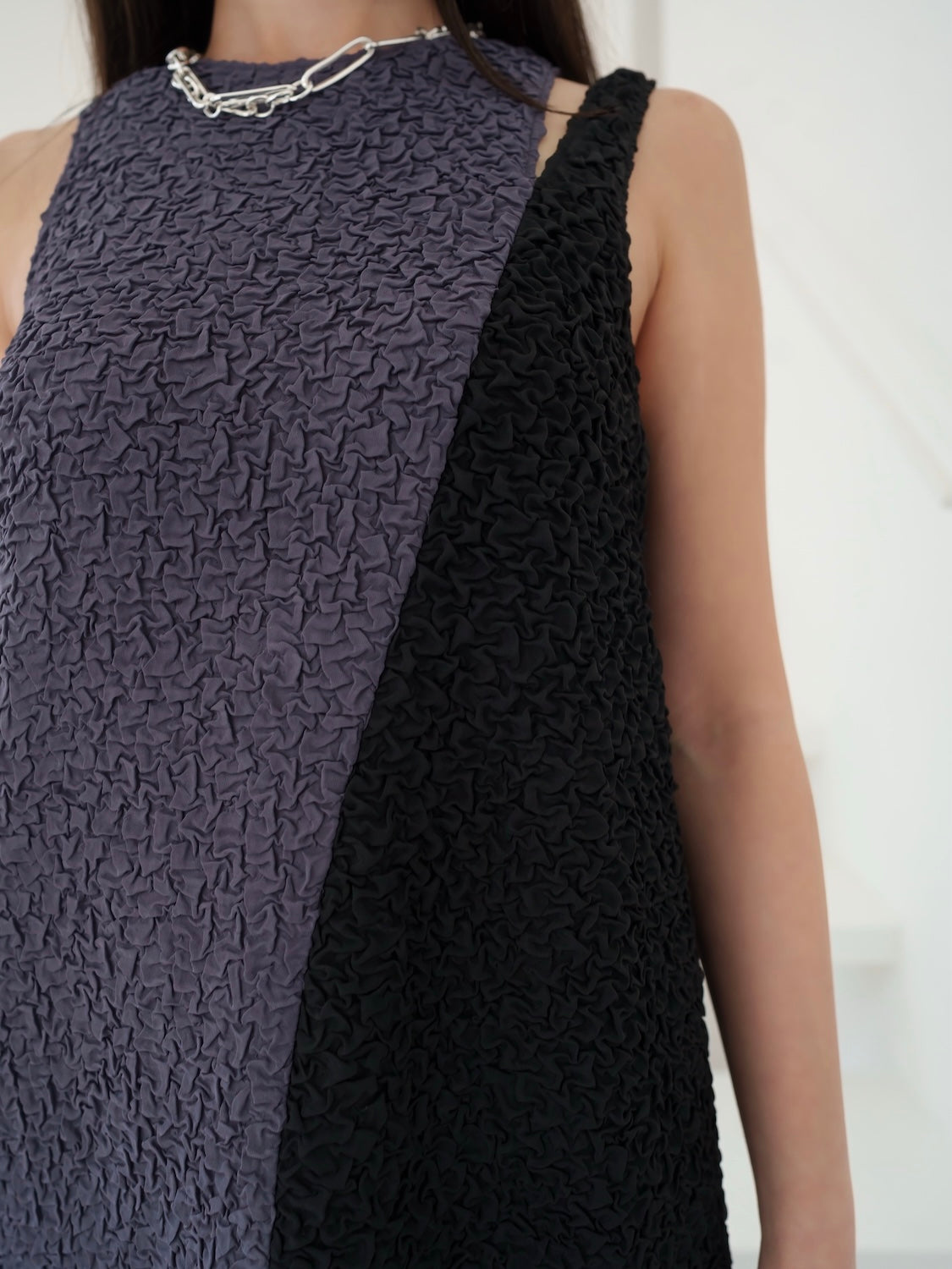 Wave バイカラー ワンピース