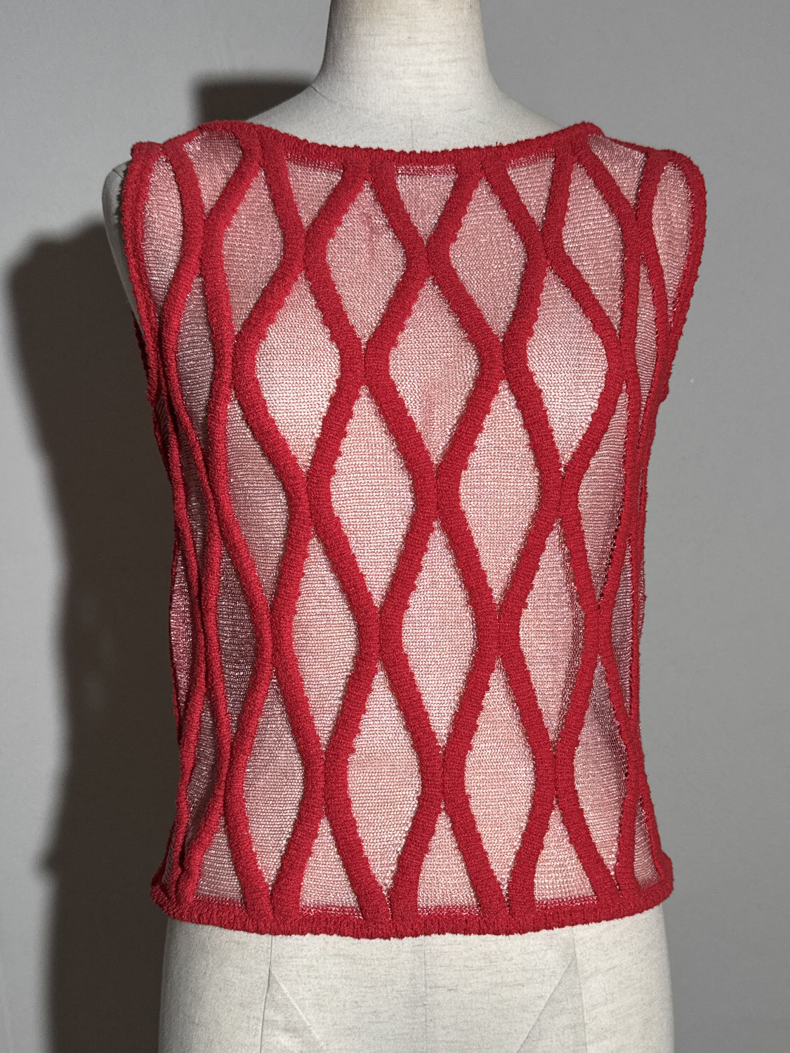 ウェービーコード ノースリーブ KNIT