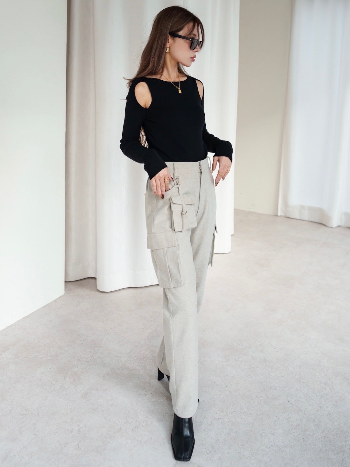 Wool Cargo Pants
