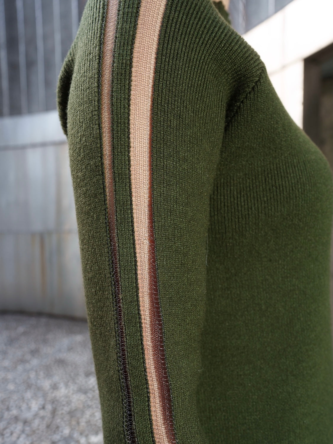 シアーライン KNIT ワンピース