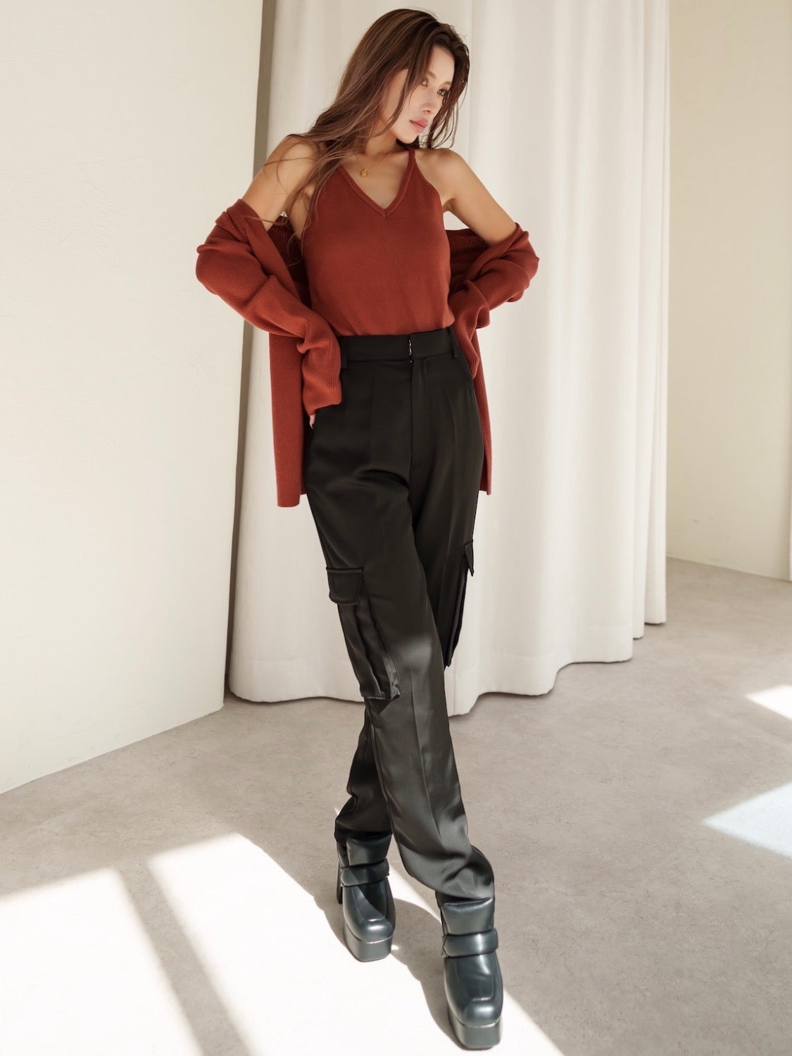 アンサンブル Knit トップス