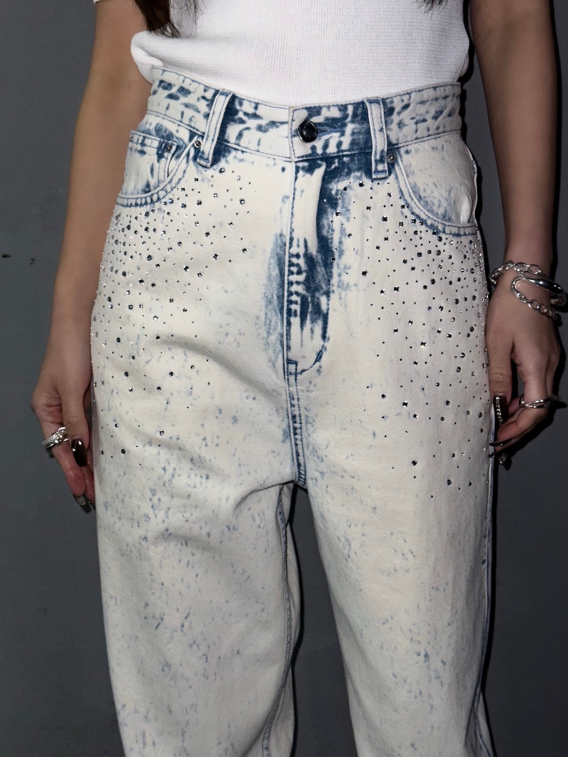 グラデストーン ストレート DENIM