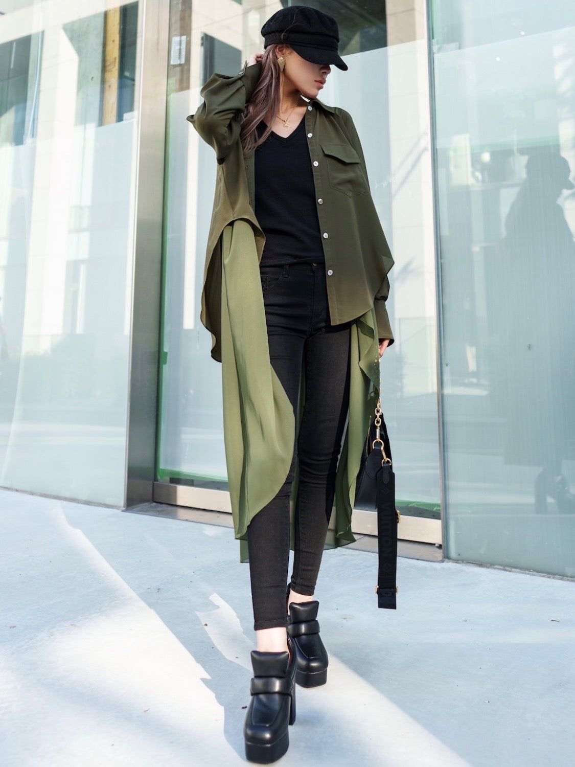 Padded High-heel Loafers