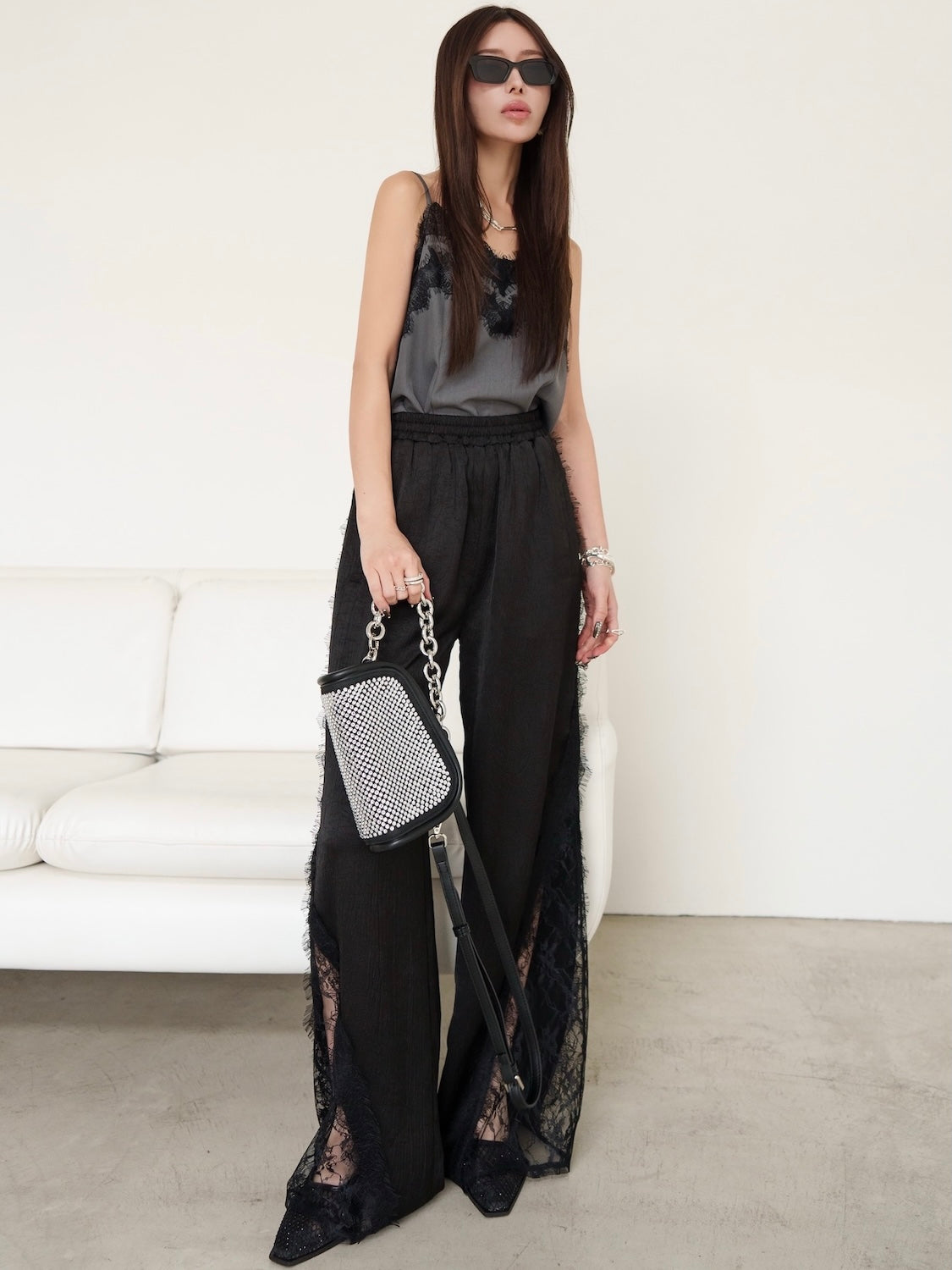 MODEL:159cm<br>COLOR:ブラック