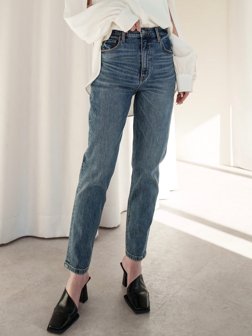 MODEL:159cm<br>着用サイズ:0<br>COLOR:ブルー