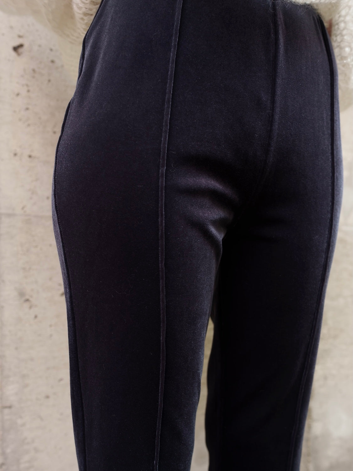 Relax フレア ベロアパンツ