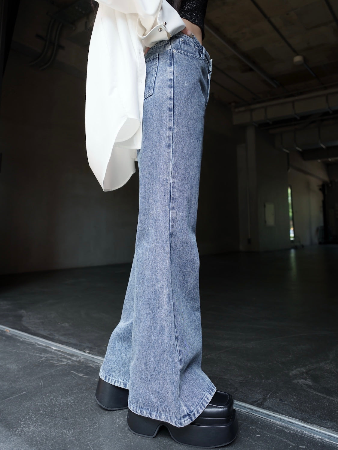 Relax フレア DENIM