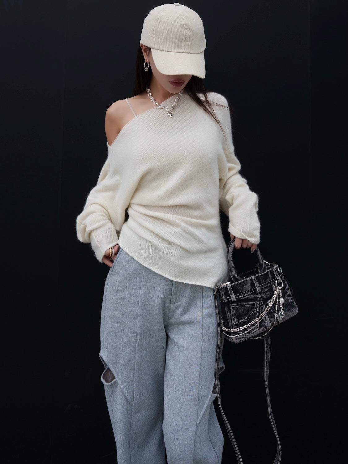 DENIM ミニ トートバッグ