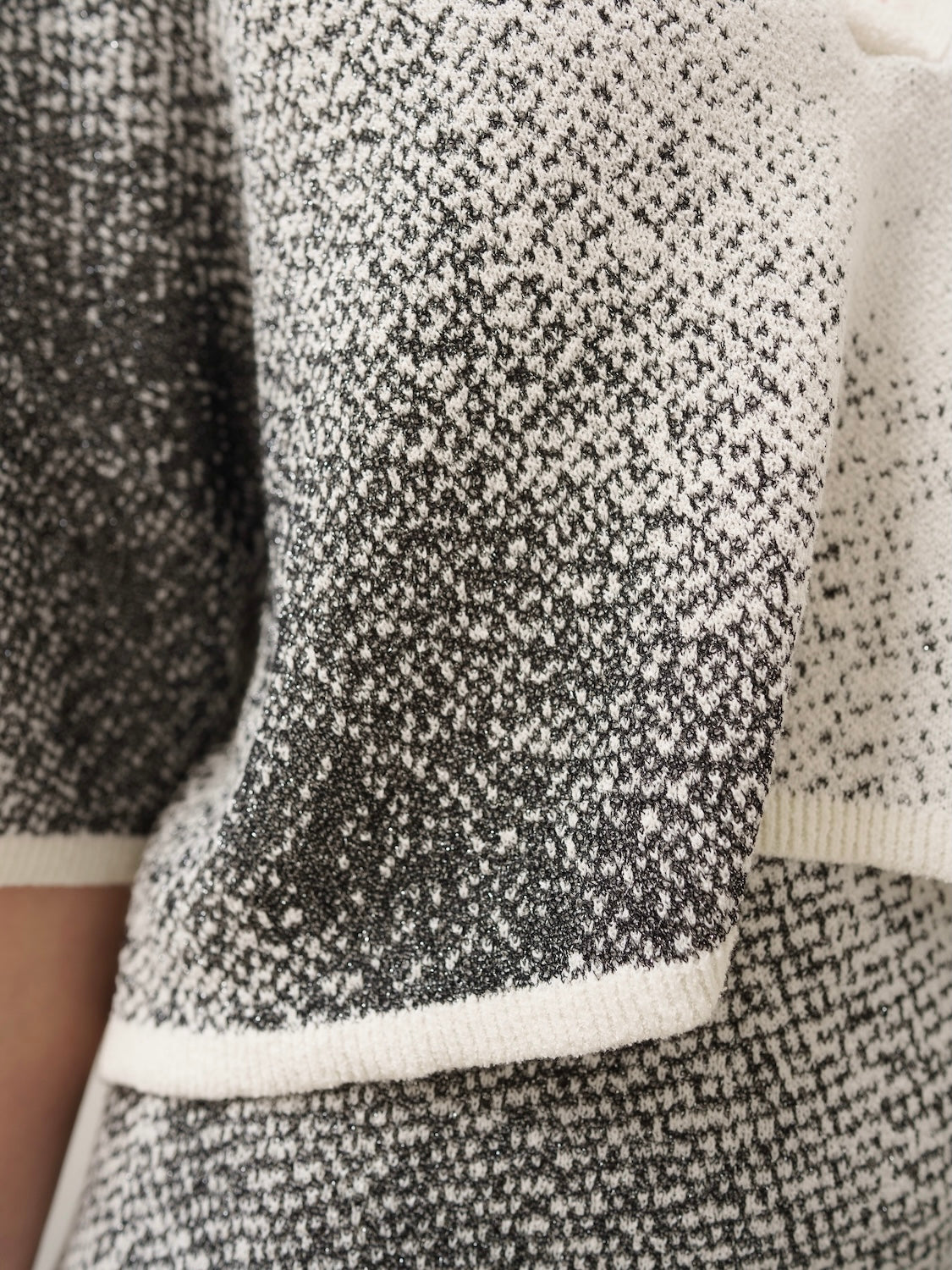 グラデーション ラメ KNIT スキッパー Set-up