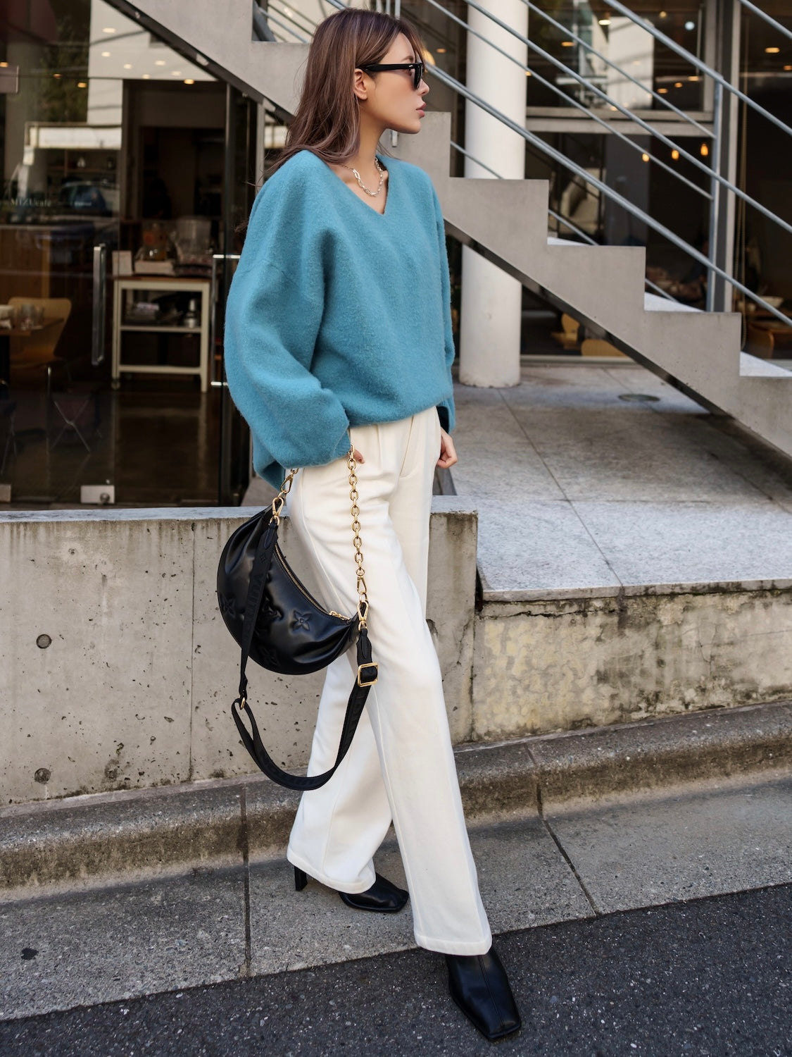 ウール Knit プルオーバー