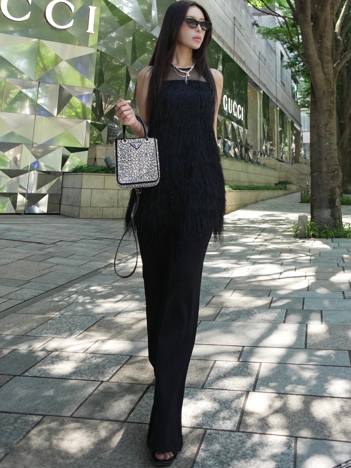 MODEL:159cm<br>COLOR:ブラック