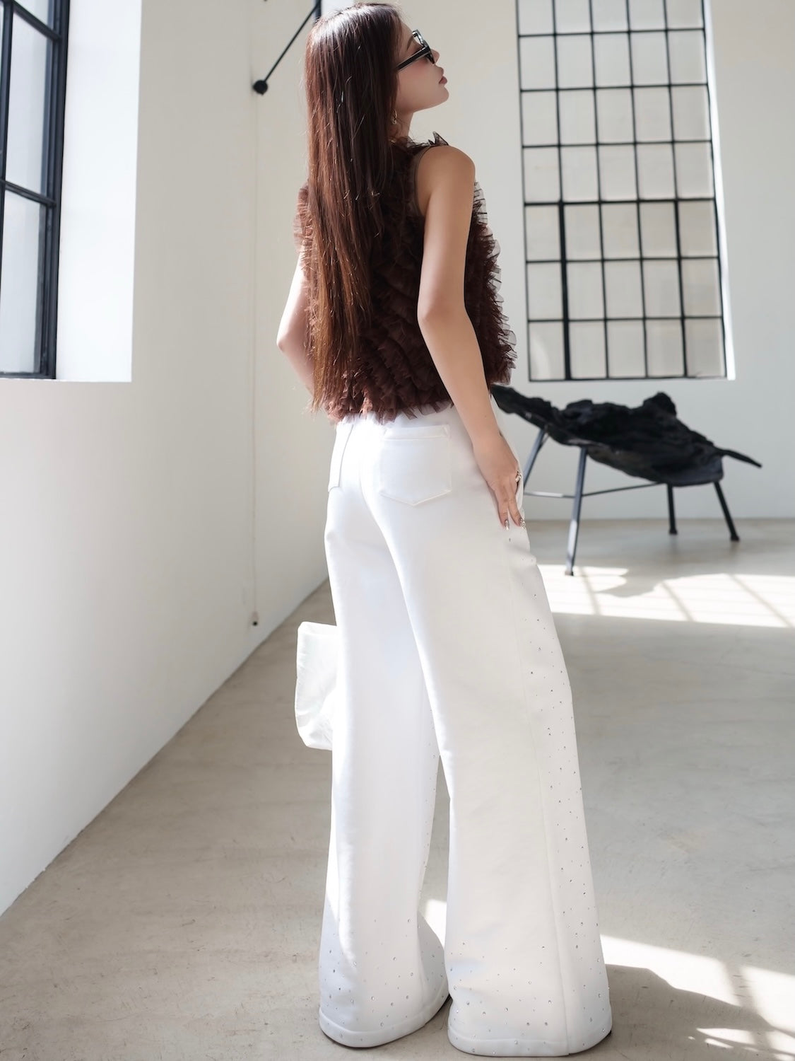 Stone Sweat Wide Pants