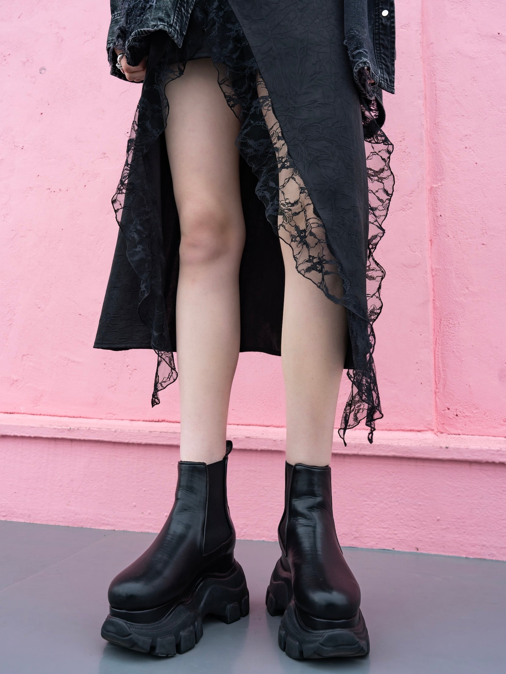 Double ソール サイドゴアBoots