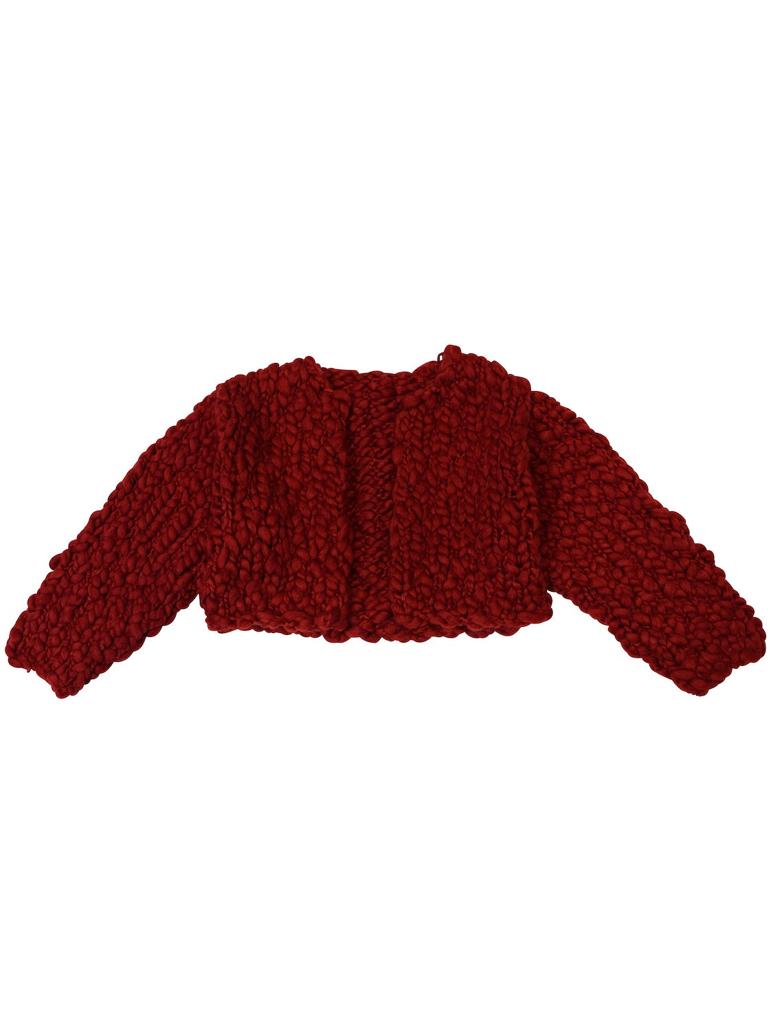 ビッグスラブ クロップド Cardigan