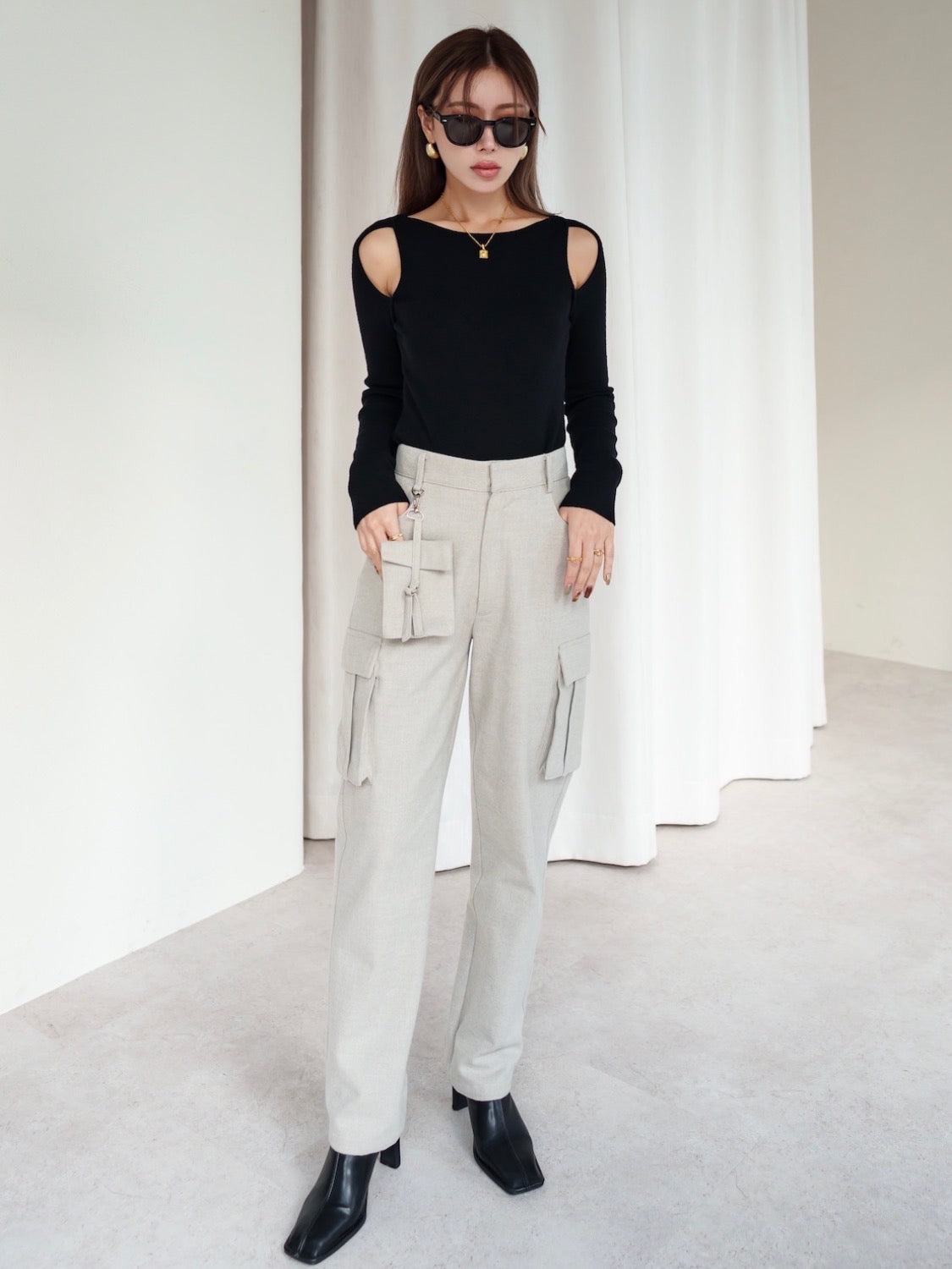 Wool Cargo Pants