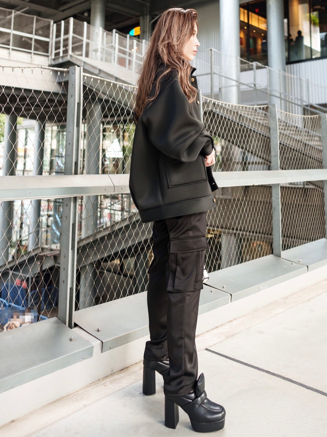Padded High-heel Loafers
