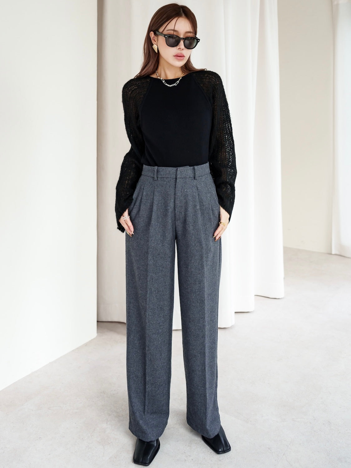 MODEL:159cm 着用サイズ0