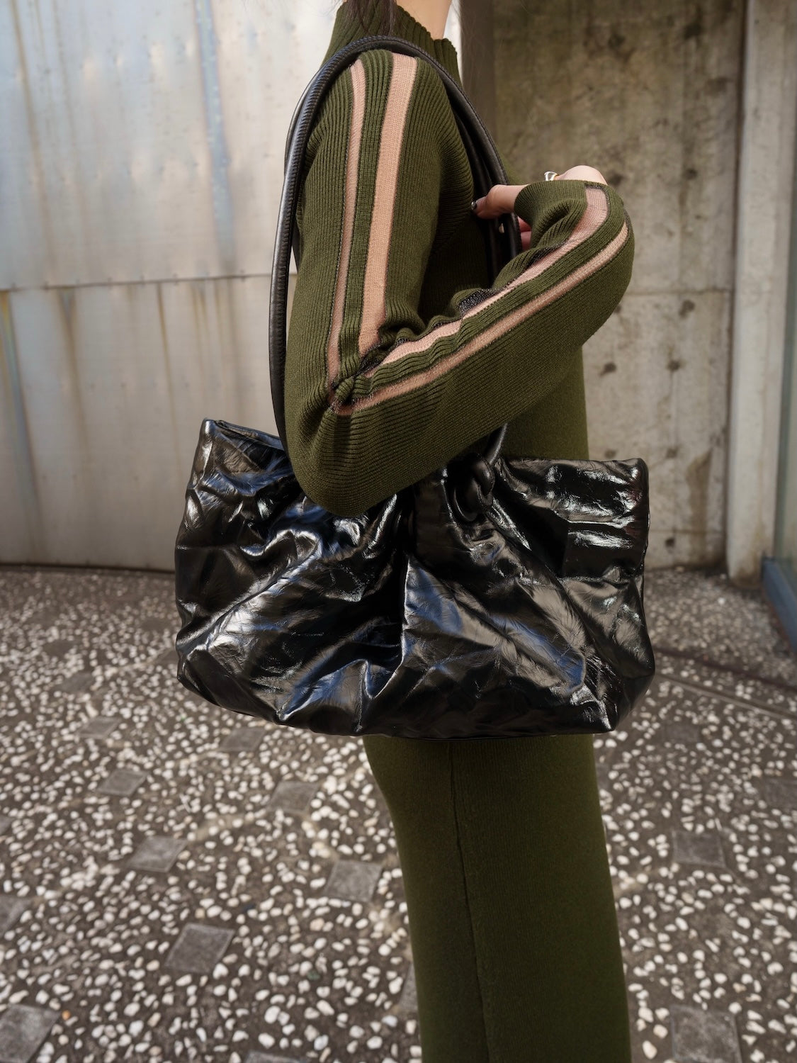 シアーライン KNIT ワンピース