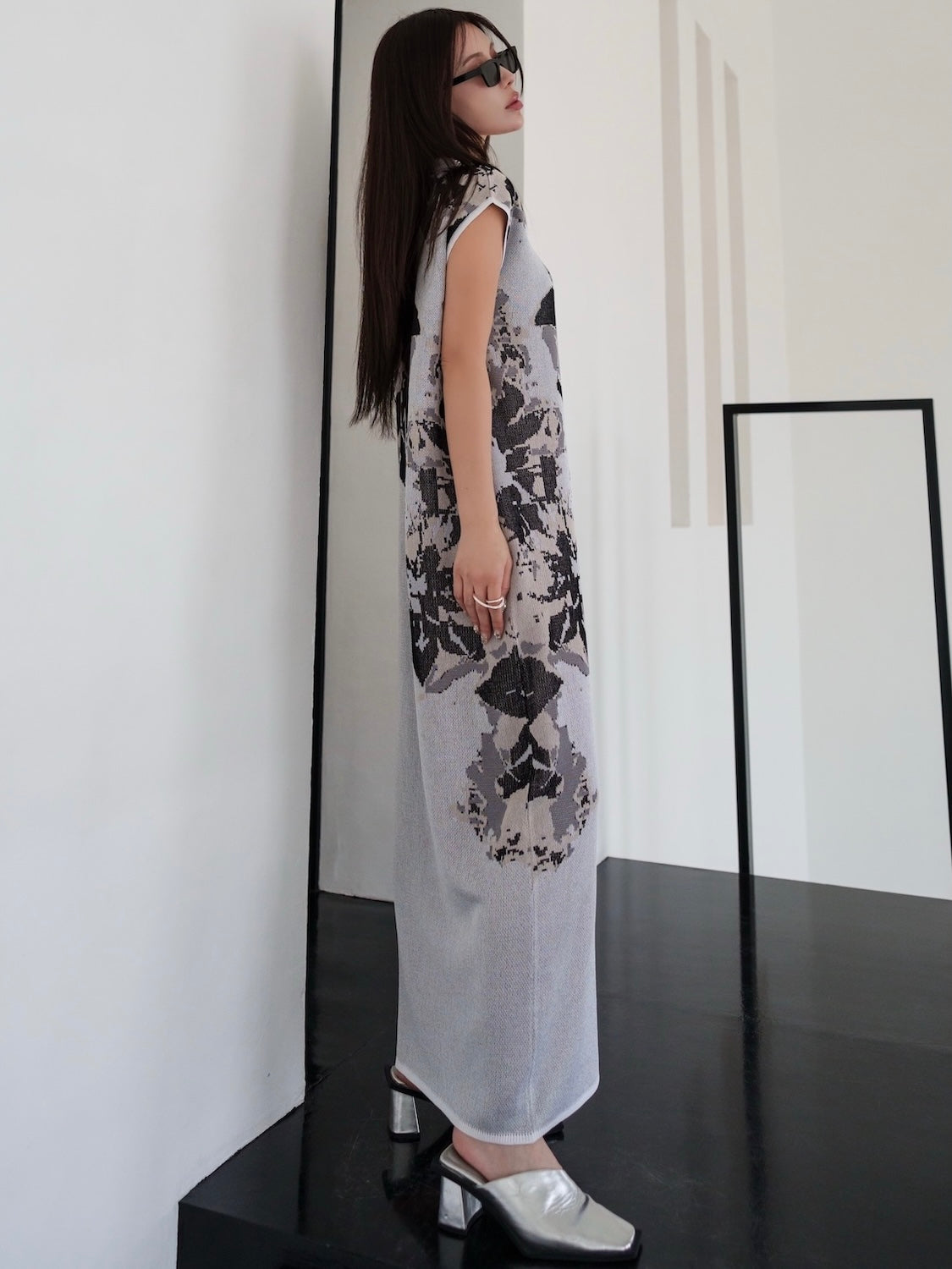 Flower Summer KNIT Dress