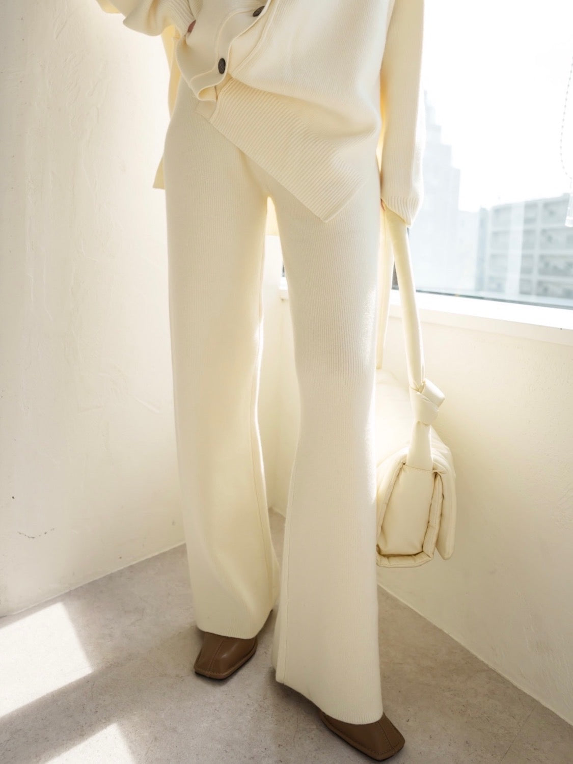 Basic 2WAY ニット セットアップ