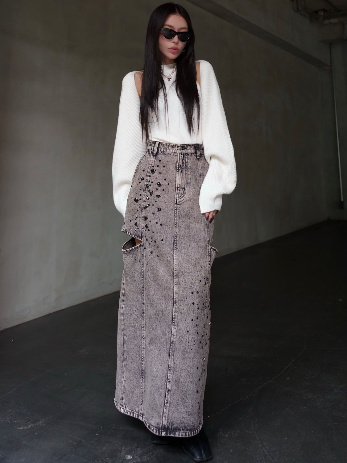 Bolero ドッキング ニット トップス