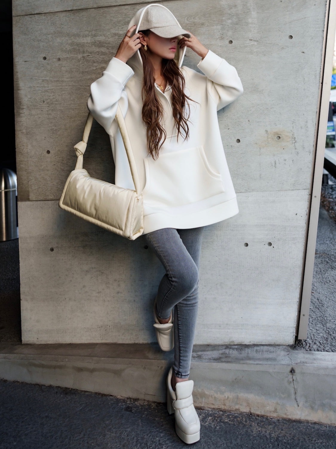 ストレッチ Gray スキニー