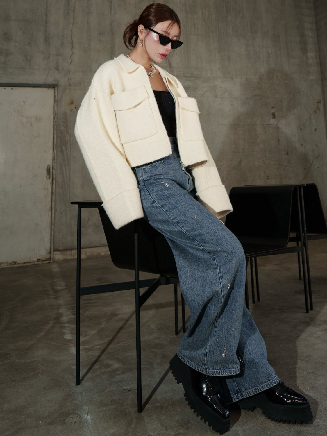 MODEL:159cm