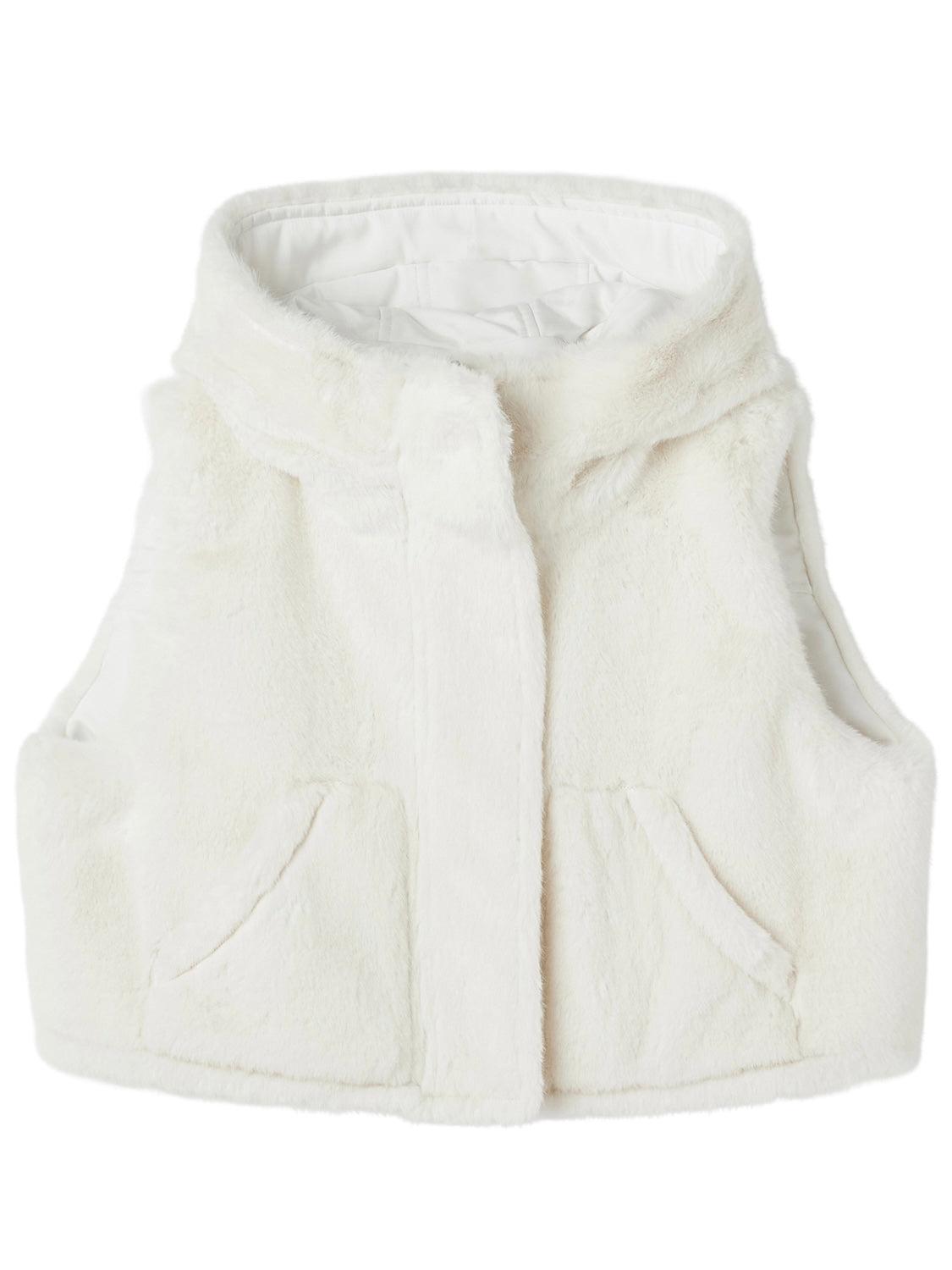 2Way リバーシブル ショート Fur ベスト