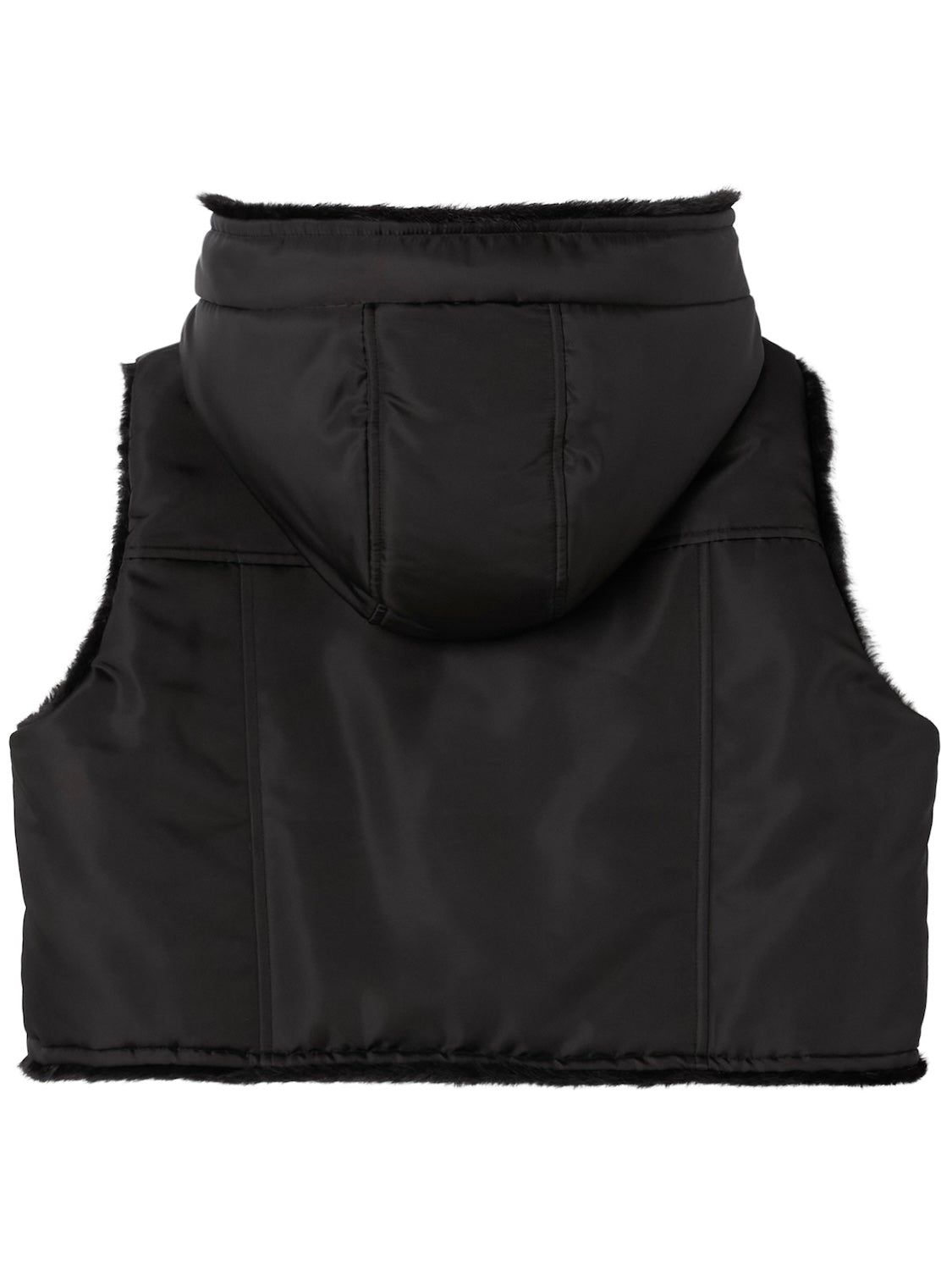 2Way リバーシブル ショート Fur ベスト