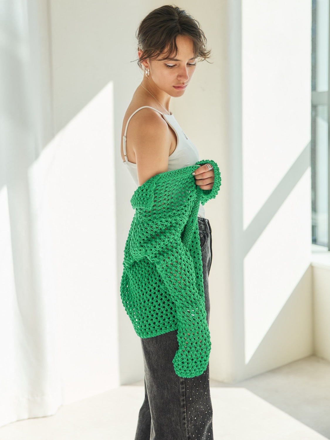 Crochet Summer Knit Cardigan