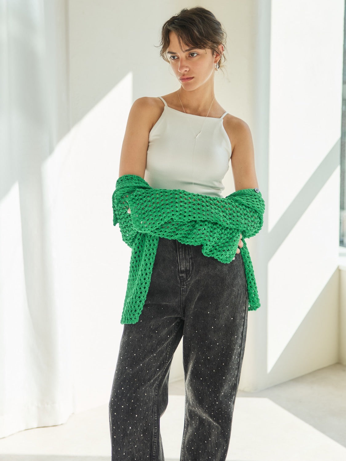 Crochet Summer Knit Cardigan