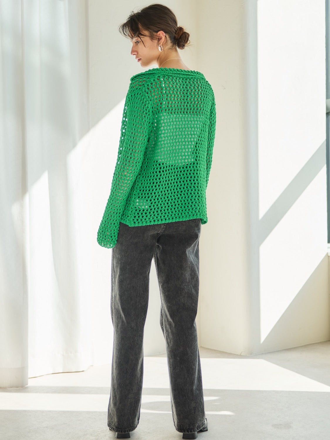 Crochet Summer Knit Cardigan