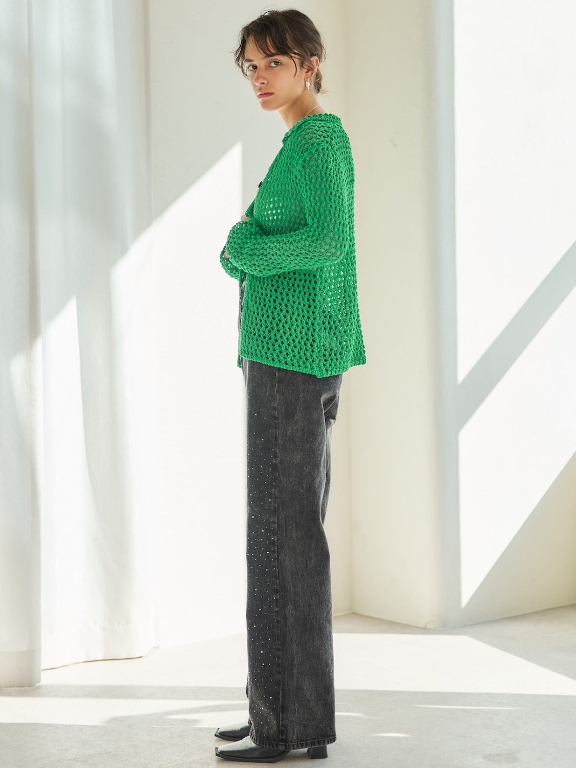 Crochet Summer Knit Cardigan