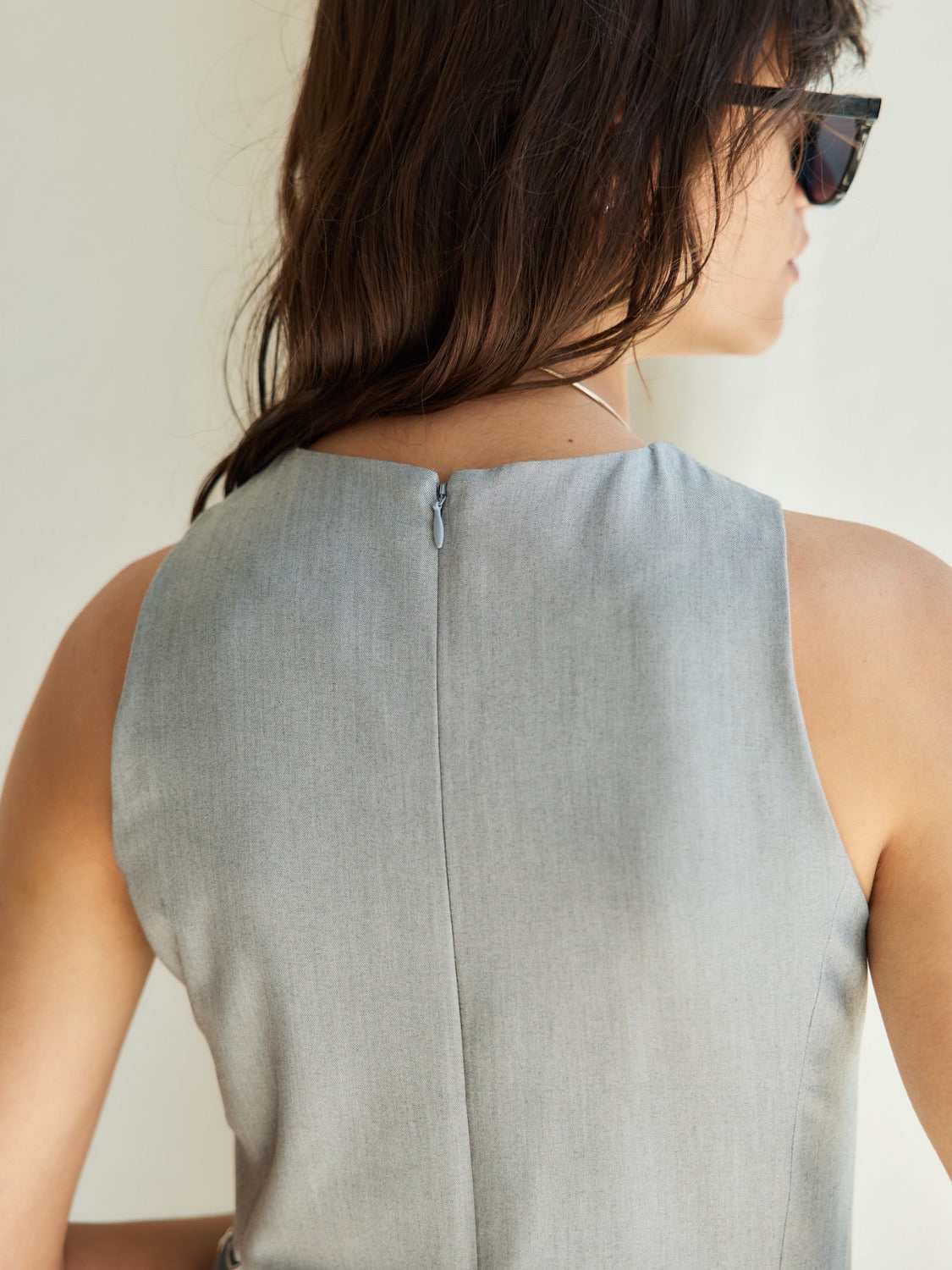 タックデザイン ツイル Jumpsuit