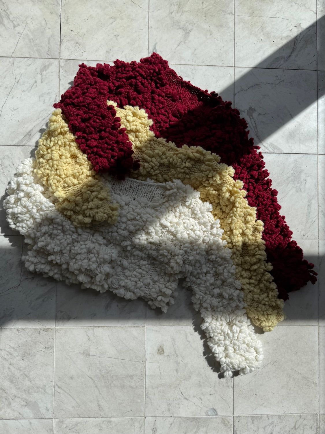 Wool Hand KNIT プルオーバー