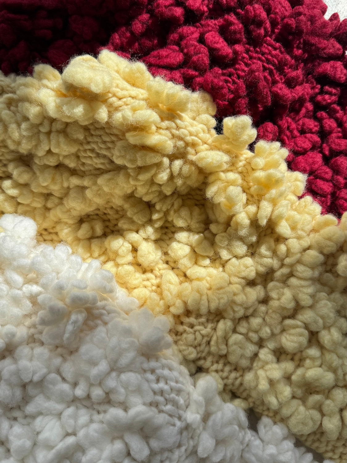 Wool Hand KNIT プルオーバー