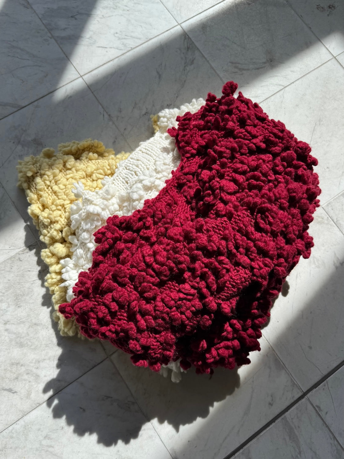 Wool Hand KNIT プルオーバー